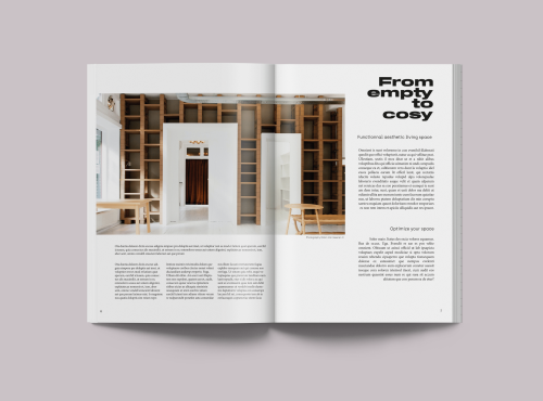 ÉDITION MAGAZINE
CRÉE AVEC INDESIGN