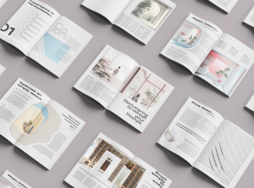 ÉDITION MAGAZINE
CRÉE AVEC INDESIGN